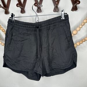 Lululemon Dark Gray Varsity Drawstring Shorts